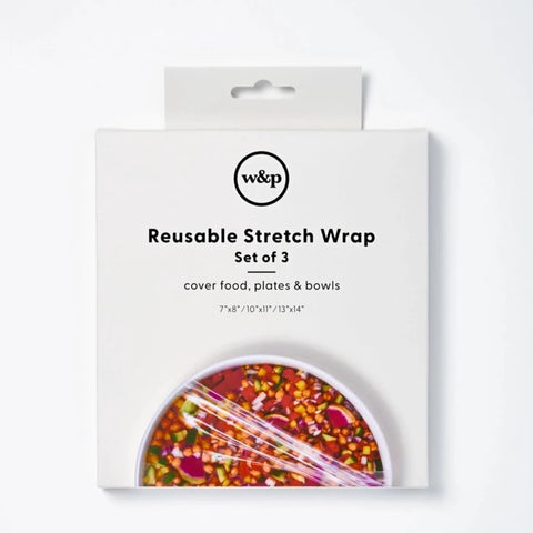 W&P Reusable Stretch Wrap Set of 3 Assorted Sizes