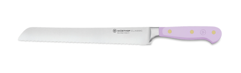 Wusthof 9" Classic Double Serrated Bread Knife- Purple Yam