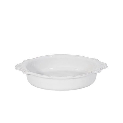 Juliska- Berry &Tread Whitewash Small Oval Baker