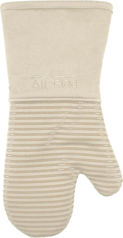 All-Clad - Silicone Treated Oven Mitt - Almond
