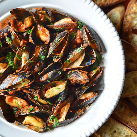 Mussels Fra Diavolo (HandsOn) The Happy Cook