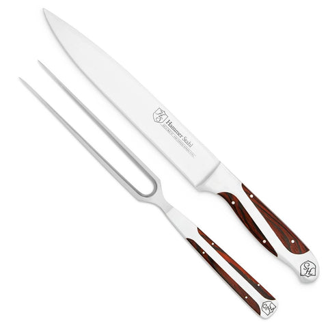 Hammer Stahl Carving Knife and Fork Set