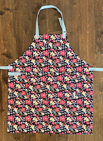 New Wing Studio- Adult Apron Flower Field