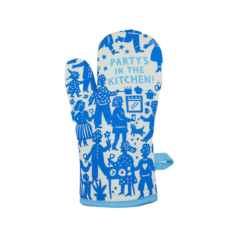 Blue Q - Oven Mitt - Party In The Kitchen