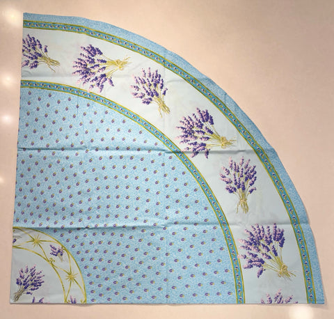 Le Cluny- Provence Lavender Blue Tablecloth (70" Round)