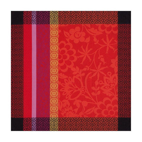 Le Jacquard Français- Provence Strawberry Coated Cotton Napkin (23" Sq, Set of 4)