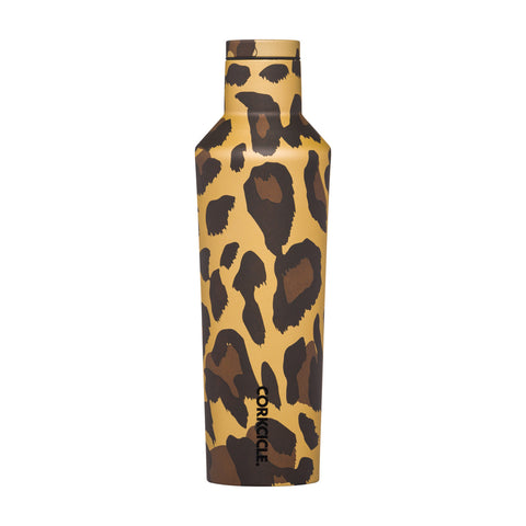 Corkcicle 16 oz Canteen- Luxe Leopard