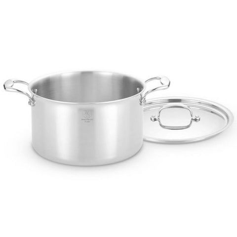 Hammer Stahl Heritage Steel 8 Qt Stockpot with Lid