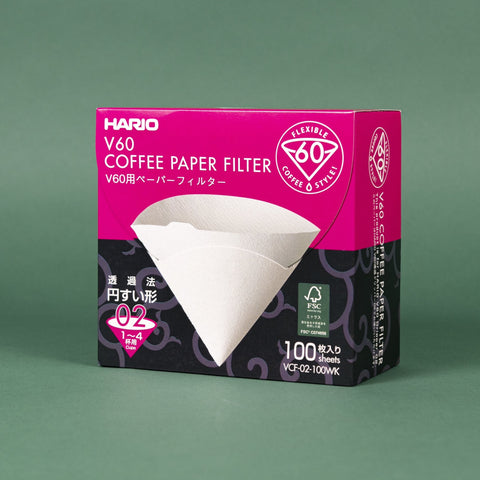 Hario - White Paper Filters #2