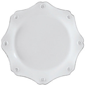 Juliska- Berry & Thread Whitewash Scalloped Dessert Plate