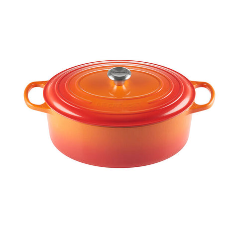 Le Creuset - 9.5 Qt. Signature Oval - Flame
