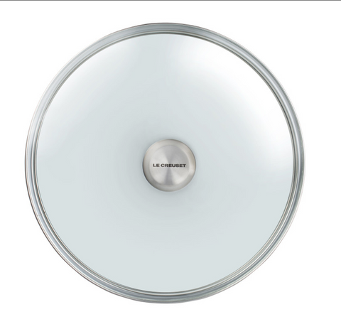 Le Creuset Glass Lid w/ Stainless Steel Knob - 12"