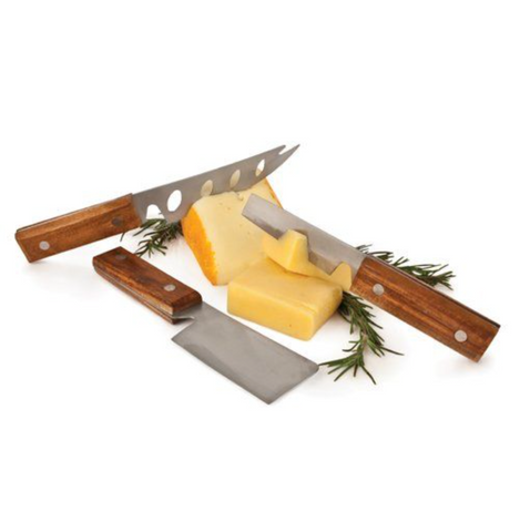 Twine Rustic 3 Piece Cheese Set