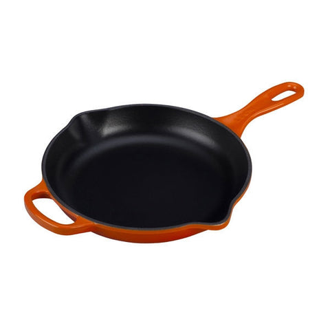 Le Creuset 9" Iron Handle Skillet - Flame