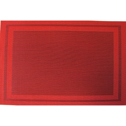 Pacific Merchants Laguna Placemats - Red