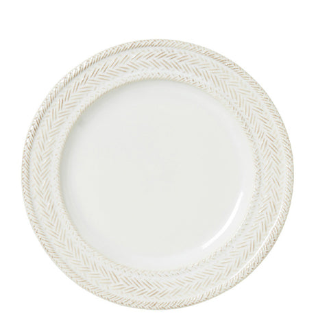 Juliska- Le Panier Whitewash Dessert/Salad Plate