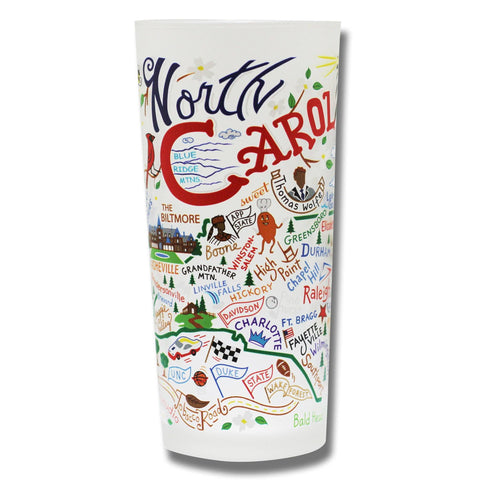 Catstudio - Drinking Glass - North Carolina