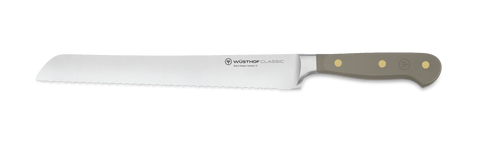 Wusthof 9" Classic Double Serrated Bread Knife- Velvet Oyster