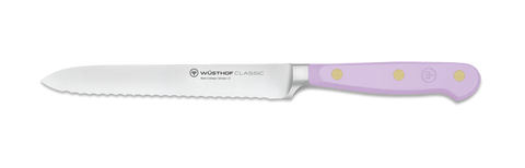 Wusthof 5" Classic Serrated Knife- Purple Yam