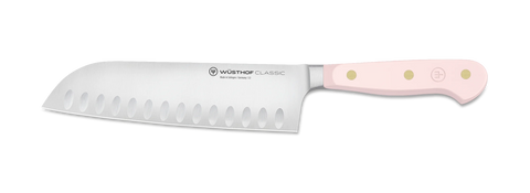 Wusthof 7" Classic Santoku Knife- Pink Himalayan Salt