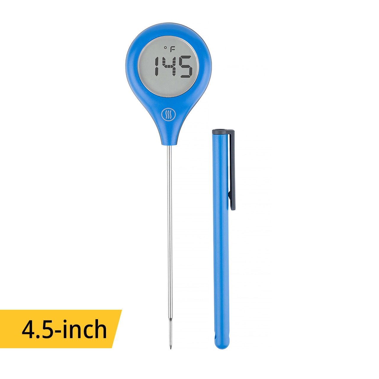 ThermoWorks ThermoPop Super-Fast Thermometer with Backlit Rotating Display  (Blue) by ThermoWorks : : Home