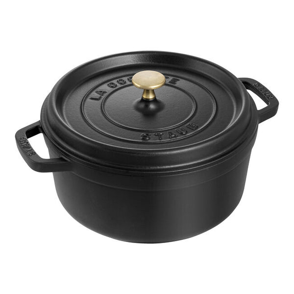 Staub - Cocotte 2.75 Qt - Black Matte