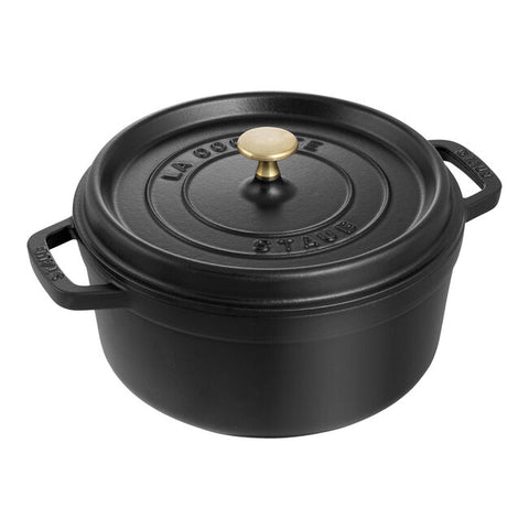 Staub - Cocotte 2.75 Qt - Black Matte