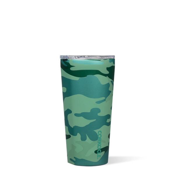 Corkcicle 16 oz Tumbler- Jade Camo
