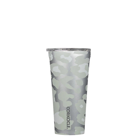 Corkcicle 16 oz Tumbler -Snow Leopard