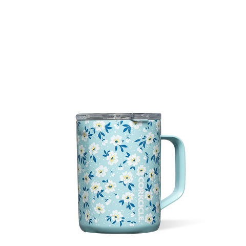 Corkcicle 16 oz Mug- Ditsy Floral