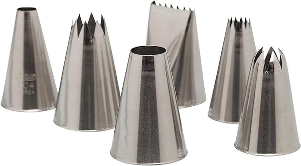 Ateco - Pastry Tip Set  (Set of 6)