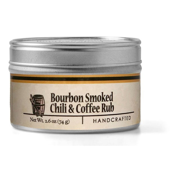 Bourbon Barrel Foods - Bourbon Smoked Chili & Coffee Rub Tin