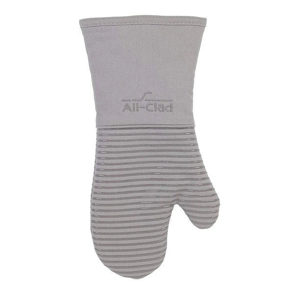 All-Clad - Silicone Treated Oven Mitt - Titanium