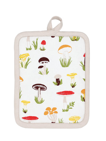 Mu Kitchen Potholder- Shrooms