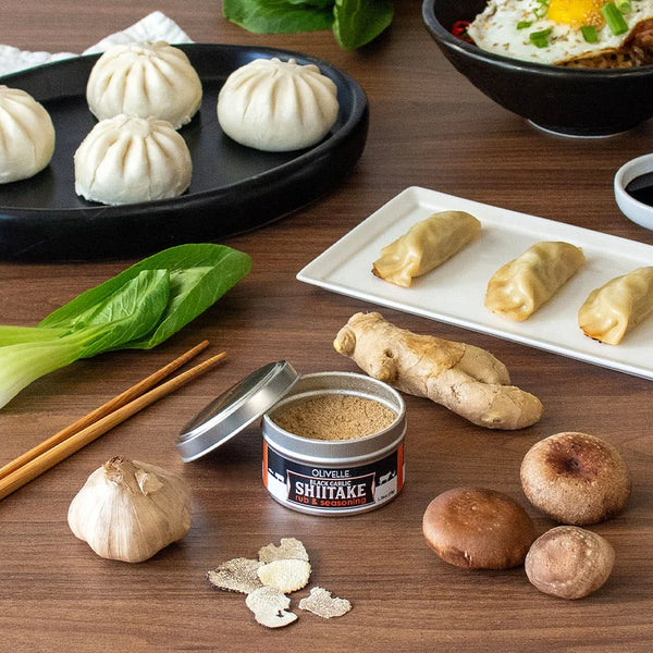 Olivelle - Black Garlic Shiitake Rub & Seasoning