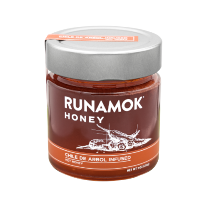 Runamok- Hot Chile de Arbol Infused Honey