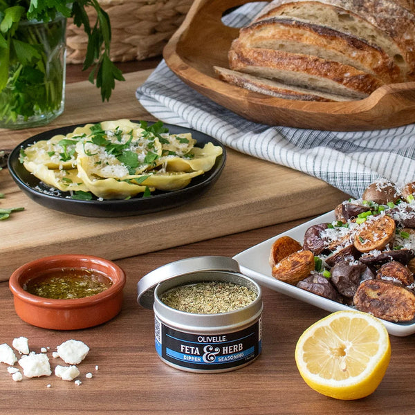 Olivelle - Feta & Herb Dipper and Seasoning