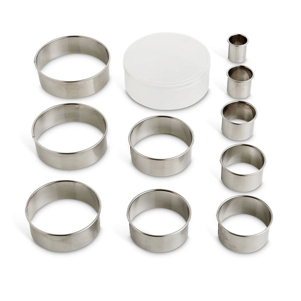 Mrs. Anderson's Baking - Round Cutters, Set of 10