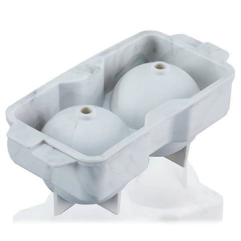 Host - Ice Sphere Tray 2.25" - Gray Marble