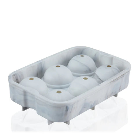 Host - Ice Sphere Tray 2" - Gray Marble