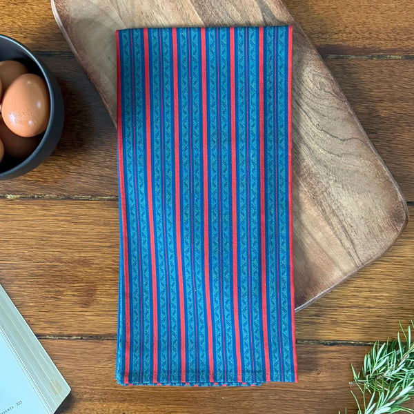 New Wing Studio - Tea Towel Holiday Ribbon