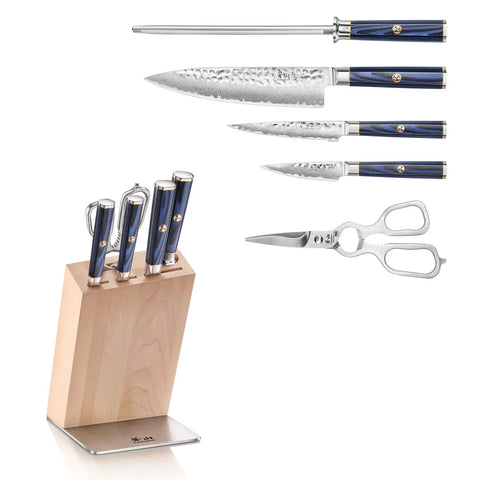 Cangshan - Kita Knife Block Set - Maple