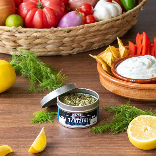Olivelle - Lemon & Dill Tzatziki Rub & Seasoning