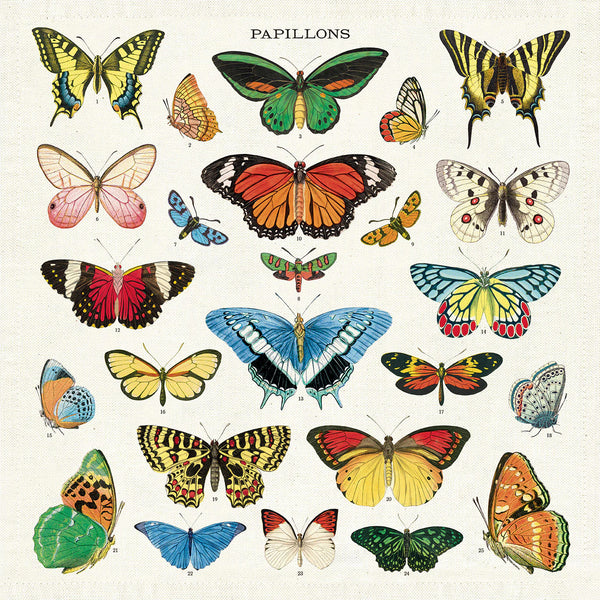 Cavallini & Co. - Vintage Napkins (Set of 4) - Butterflies