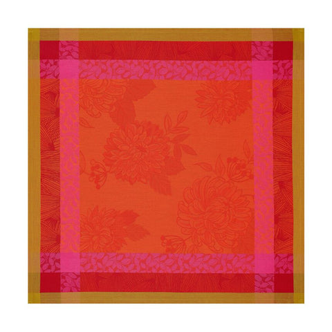 Le Jacquard Français - Napkins Set of 4 - Parfums de Bagatelle Nastrurtium