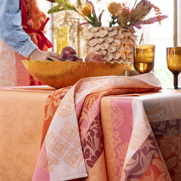 Le Jacquard Français - Napkins Set of 4 - Mumbai Orange