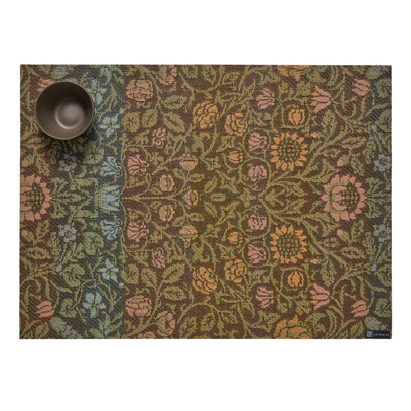 Chilewich - William Morris Placemat - Dark Multi