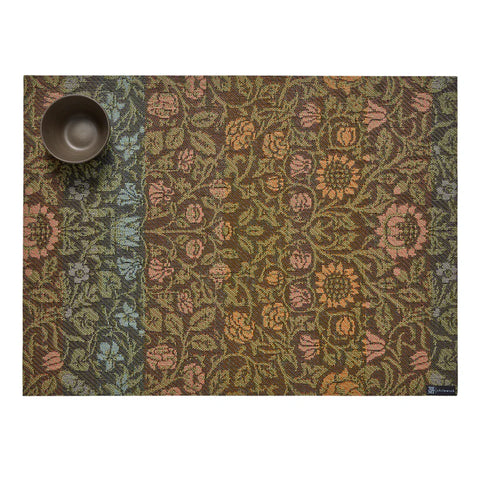 Chilewich - William Morris Placemat - Dark Multi