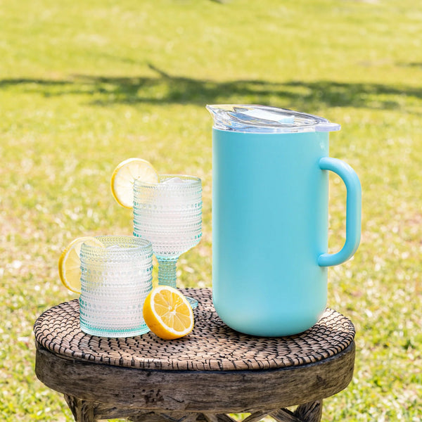 Served - Insulated Pitcher - Blue Lemonade