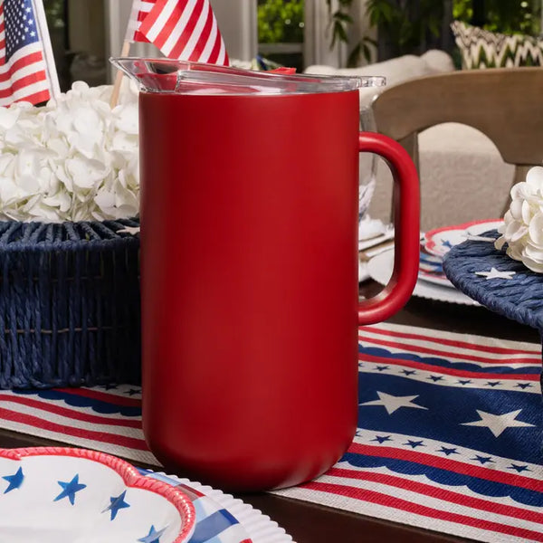 Served - Insulated Pitcher - Strawberry
